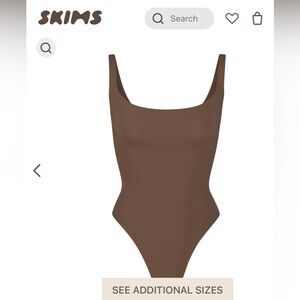 Skims Fits Everybody bodysuit NWT